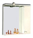 Amube Bathroom Cabinet with Light Melamine White 55 X 55 Cm 1 Body 0