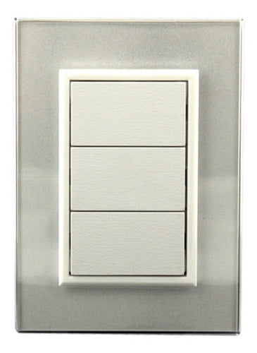 Jeluz Crystal Complete Blind Light Switch 0