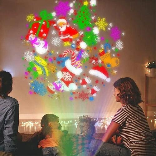 C Luz De Projetor A Laser Led De Decoração De Natal De 16 1