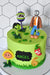 Que Pena Cortarla Tortas Decoradas Plantas Vs Zombies 6