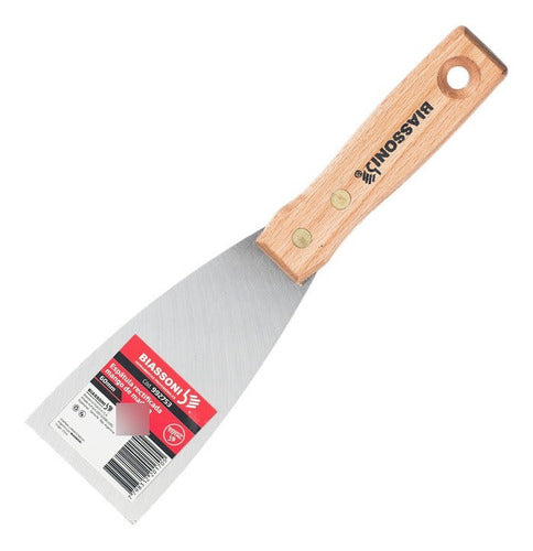 Biassoni Rectified Spatula With Riveted Handle 50 Mm 0