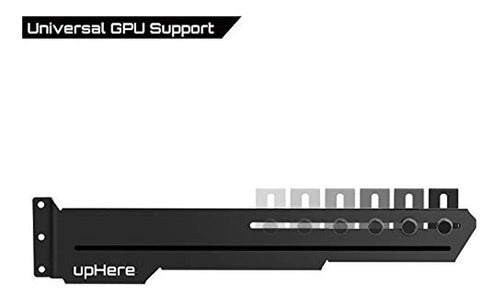 Uphere Gs05bk Negro Tarjeta Grafica Gpu Soporte De Soporte 3