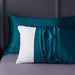 LilySilk 1008-0-11-Standard Silk Pillowcase in Dark Teal 4