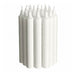 Out Short Common Candles x 200 White Paraffin Candle 0