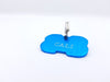 Medallas para Perros Bone Tag Anodized Blue 43x32mm 2