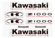 Kit Calcos Kawasaki Z1000  Pegotines Moto 0