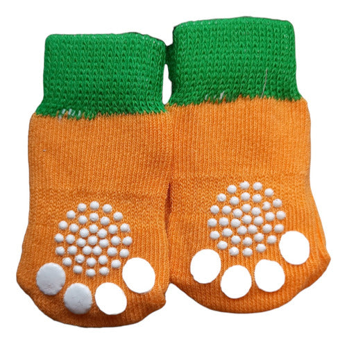 Per-Ros Non-Slip Socks Size S for Small Pets 1