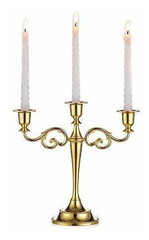 Candelabro Con Forma De Candelabro De Oro Sziqiqi Candelabro 3