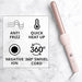 FoxyBae Baby Blush Professional Curling Wand - Easy to Use 2