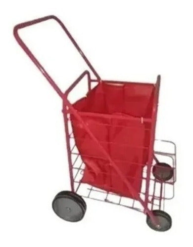 Canadian Style Shopping Cart 4-Wheel Trolley from Argentina 2