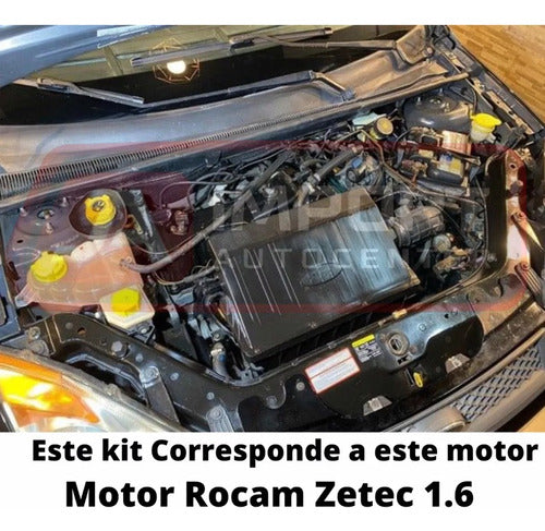 Kit Filtros + Aceite 10w40 Ford Fiesta Eco Sport 1.6 Rocam 1