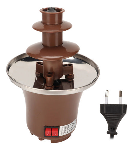 Mini Fondue Portátil Chocolate Fountain 45 Heating 35w 1