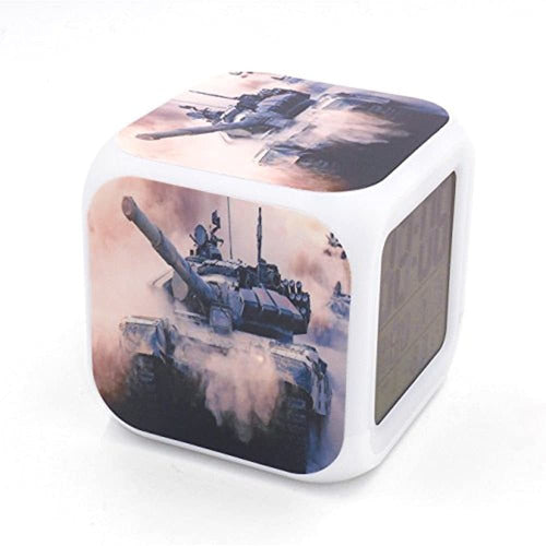 Boyan LED Alarm Clock Military Tank Design 1