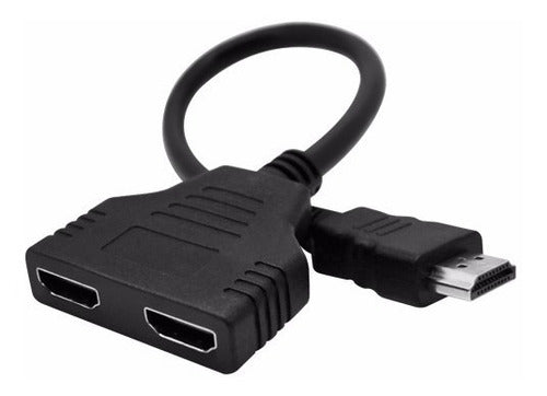 Audio Sonic Cable Adaptador Splitter HDMI Macho a 2 HDMI Hembra HDG060 2