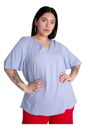 Fenix Indumentaria Blusa De Mujer Talles Grandes Y Especiales 0