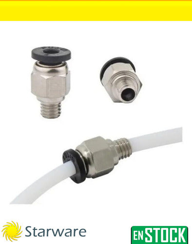 Starware Pneumatic Quick Connector PC4-M6 1