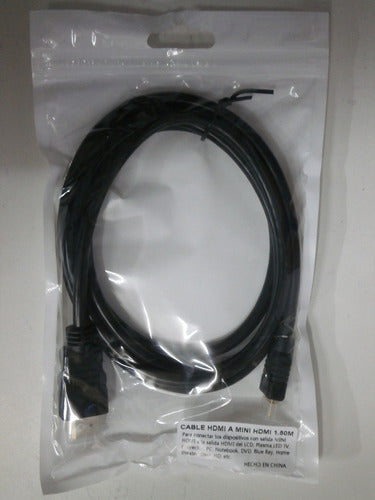 Cable Hdmi A Mini Hdmi De 1,50 M 2