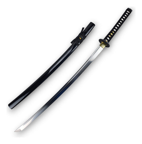 Espada Katana Wakizashi Samurai Ninja Treino Combate 1