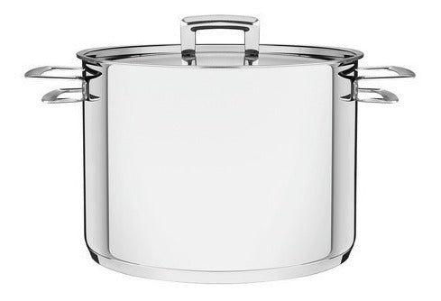 Tramontina Brava High Pot with Handles and Lid 16cm 2.2L 0