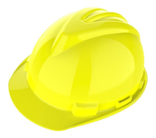 Casco Amarillo Steelpro Spc221 Arnes Cremallera Fast Track 0