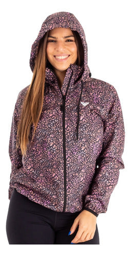 Roxy Pack And Go Printed Windbreaker Jacket for Women 2