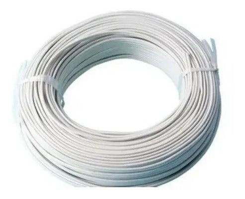 Cable Gemelo Blanco 2x0,75mm² - Rollo 100 Metros -sc- 1