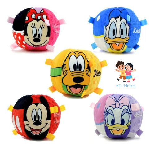 Phi Phi Toys Disney Sensory Rattle Ball for Babies 6