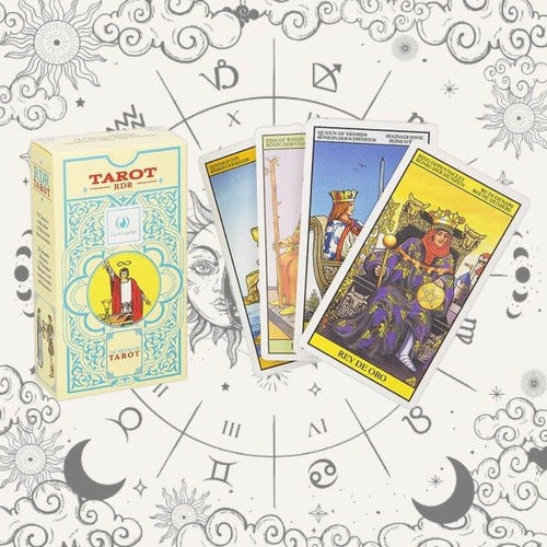 Cartas De Tarot Rider Waite Nacional Rectangular Con Manual 1