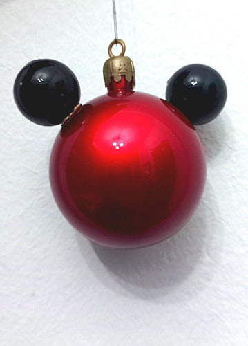 Personalized Mickey Christmas Bauble 0