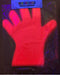 Pack of 10 Fluorescent Nylon Gloves by Carioca Cotillón - UV Light Glow 17