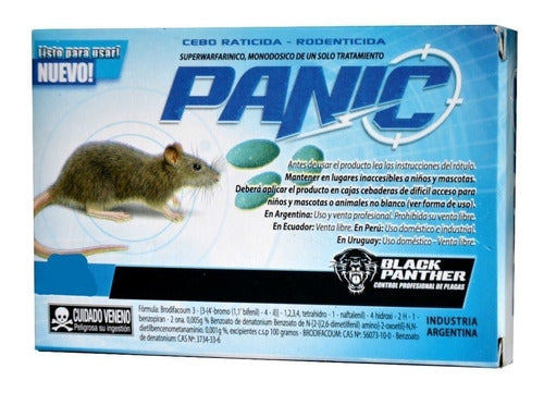 Panic Rodenticide Control Bait Rat Killer 1 Kilo 1