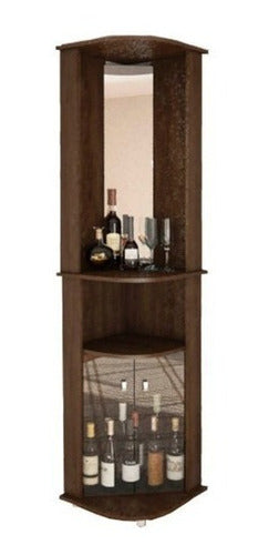 Bar Esquinero Mueble Living Con Espejo Ba2008 0