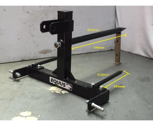 Pincho Para Fardos 900kg Estructura Reforzada Kirkor 1