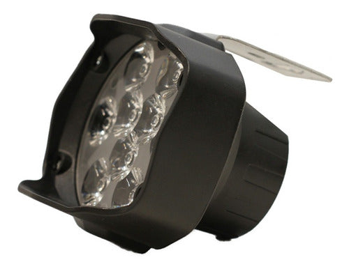 Auxiliary LED Spotlight 27W 12V 24V Off Road - 9 LEDs - 8x6cm 3
