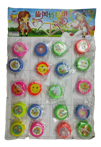 Yoyo 30 Mini Yoyo Plástico Juguete Piñata Souvenir 3