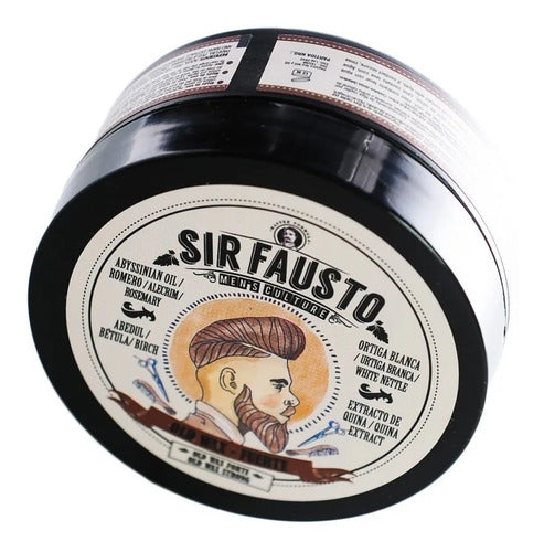 Sir Fausto Men's Old Wax Strong Hold Hair Wax 200ml 2