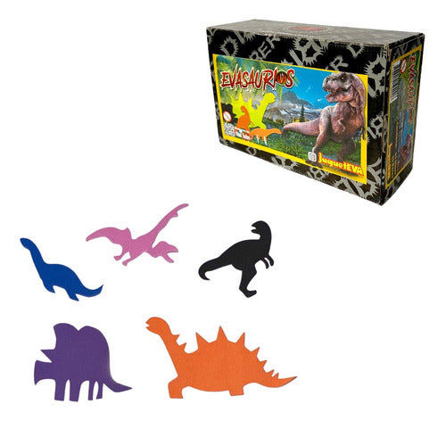 GymTonic Evasaurios Dinosaur Foam Figures Set - 80 Pieces 0