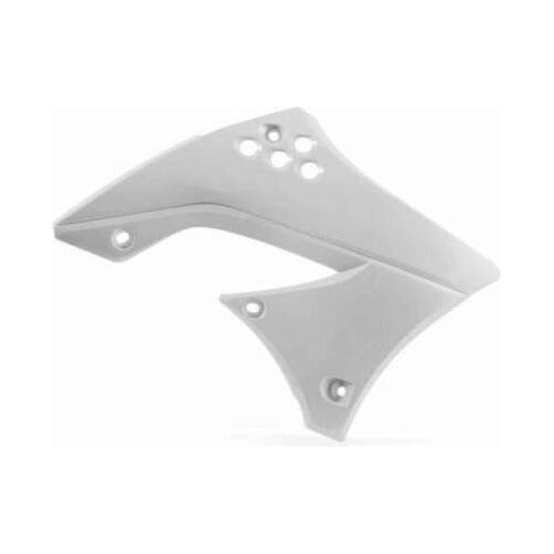 Acerbis Radiator Fins Set in White for Kawasaki KX 450 F 2011 - Cafe Race 0