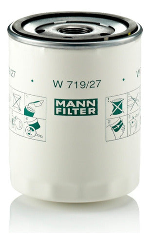 Mann Filter Oil Filter for Ford Fiesta Ecosport Ka 1.0 1.6 Rocam 0