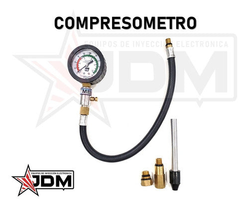 Compresometro Autos Y Motos Profesional Mb - Ind Argentina 1