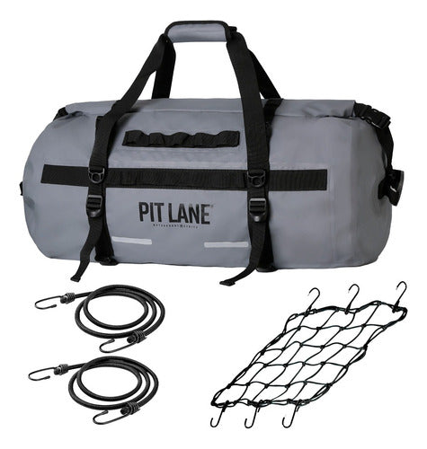 PIT LANE RACING Universal 60 Liters Waterproof Motorcycle Travel Bag 0