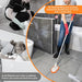 Dolanx Long Handle Shower Scrubber - Bath and Tile Cleaning Brush 1