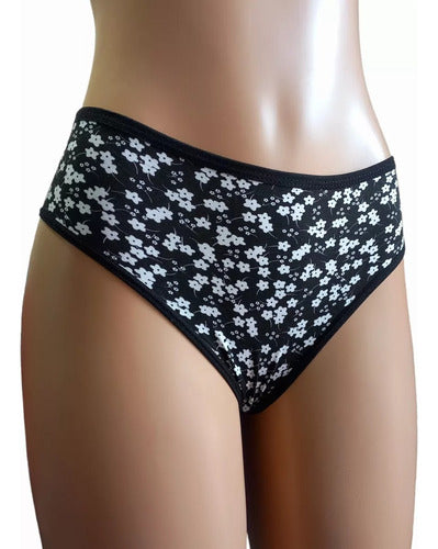 Bombacha Bikini Floral Mujer Adulto. 4