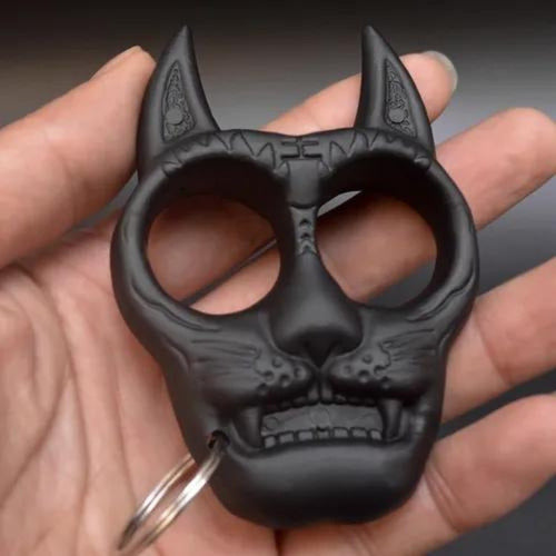 Tiendaelglobo Personal Defense Kit: Cat Paw Keychain + Pepper Spray 1