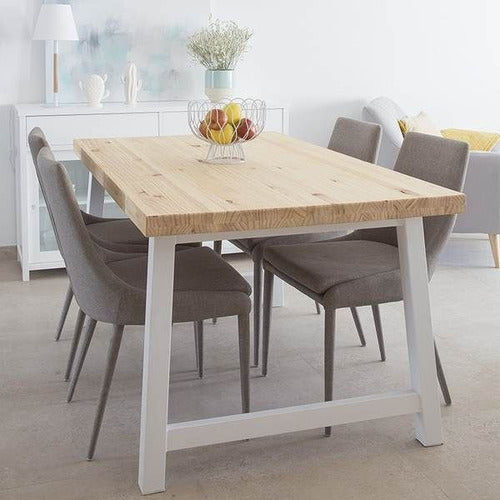 Cambá Muebles Industrial Dining Table H Wood Iron (160x80x5cm) 1