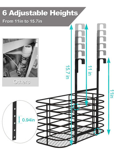 Suporte Para Secador De Cabelo ULG, Organizador De Ferrament 1