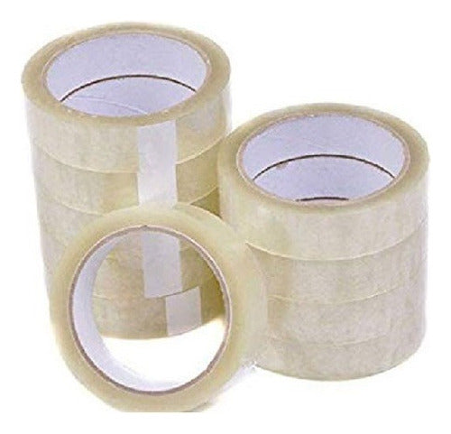 Lavadero Blancanieves Transparent Adhesive Packing Tape 24x50 Box 144u 2