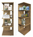 Sajo Modern Wooden Organizer Library Shelf 0