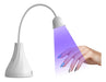 Lámpara Led Uv Para Uñas, Mini Lotus Hands Free Light Secado 0