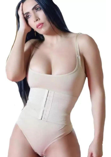 Double Abdominal Slimming Body Shaper Without Tail 11